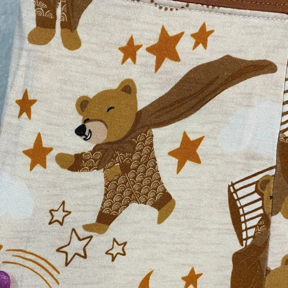 Little Sleepies- Bamboo Beary Sleepy Print PJ pants- 2T